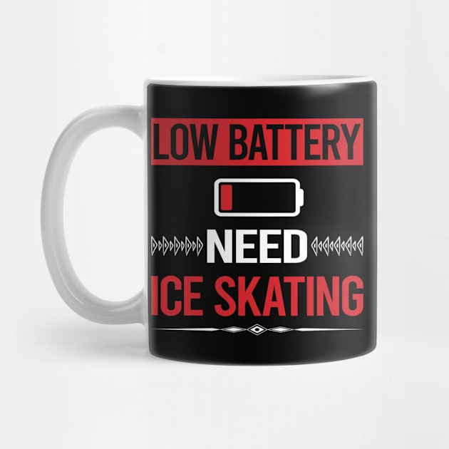 Low Battery Ice Skating Skate Skater by tyeshawalthous